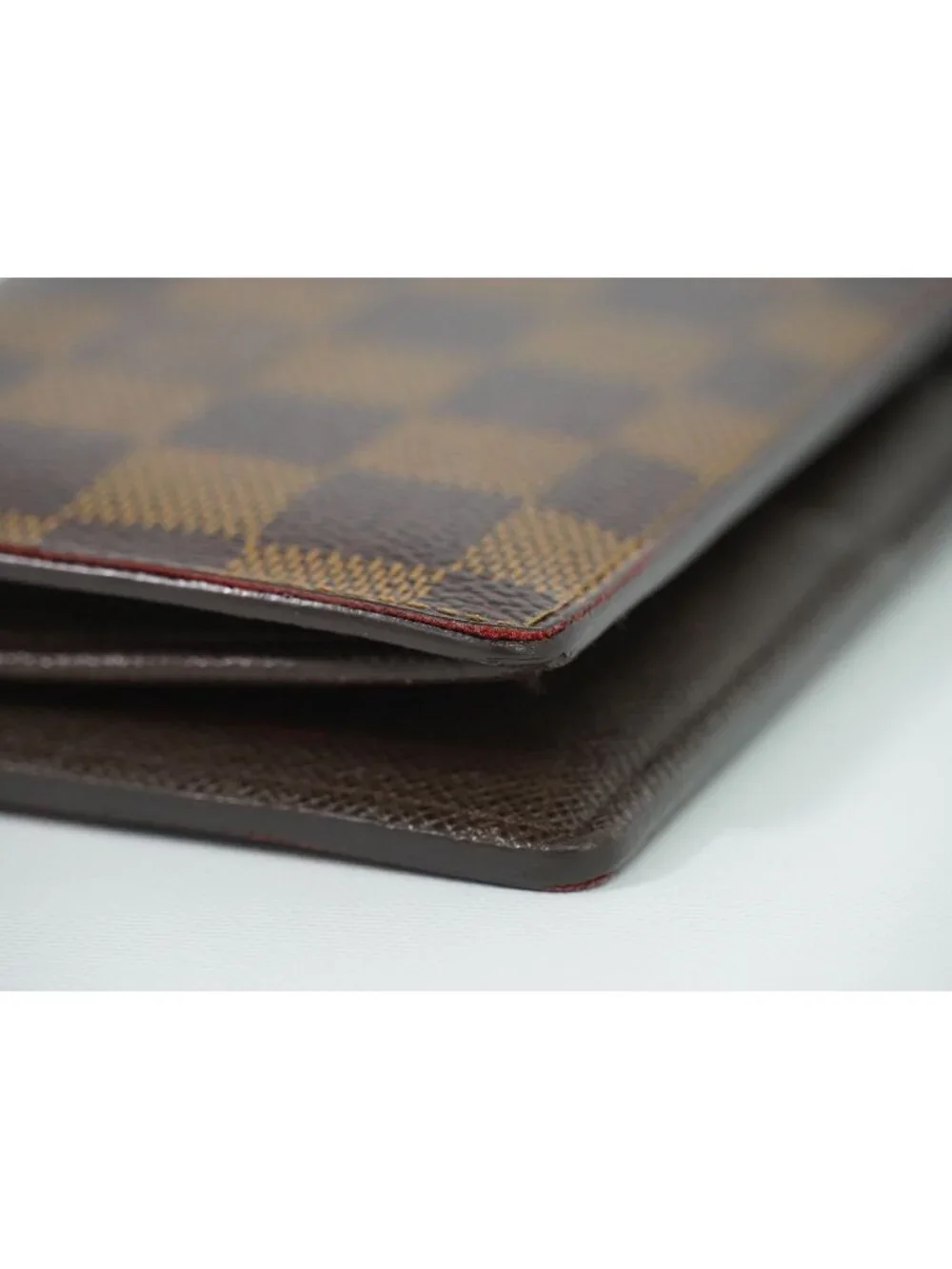 Louis Vuitton LV Portefeuille Brazza Damier Ebene Wallet Brown